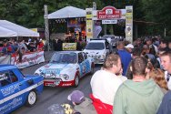 Rallye Český Krumlov: Historické vozy v cíli Rallye Český Krumlov